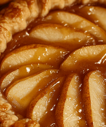Jamie Oliver Vegetarian Pear Tarte