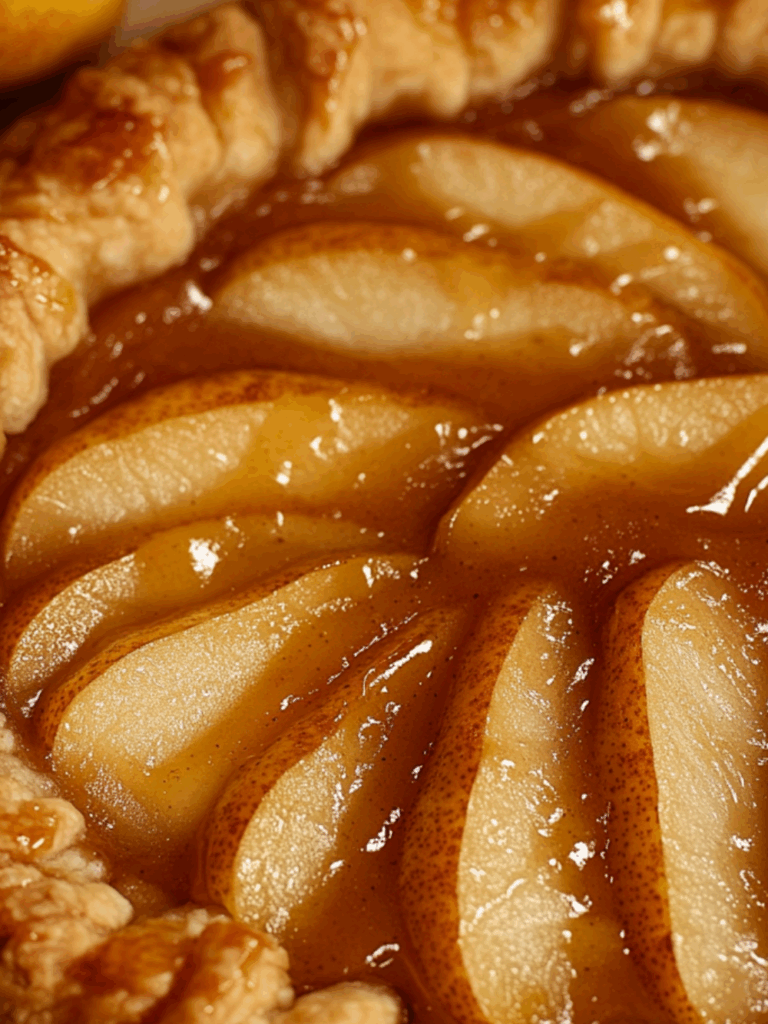 Jamie Oliver Vegetarian Pear Tarte