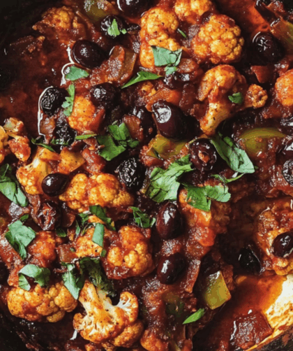 Jamie Oliver Vegetarian Cauliflower Caponata