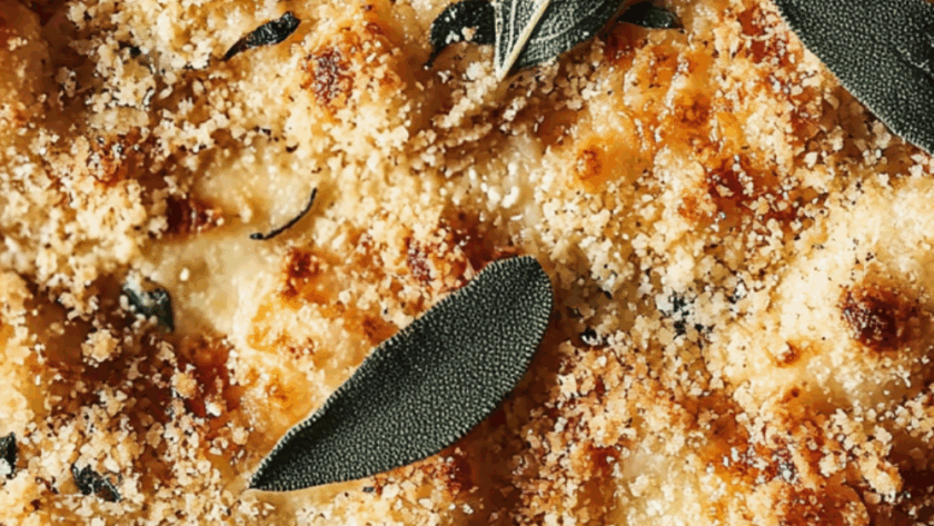 Jamie Oliver Vegetarian Scruffy Aubergine Lasagne