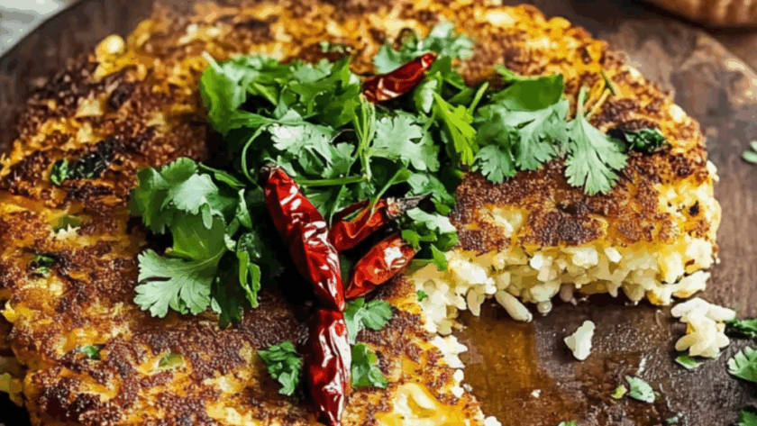 Jamie Oliver Vegetarian Spiced Cauliflower Rice Pie