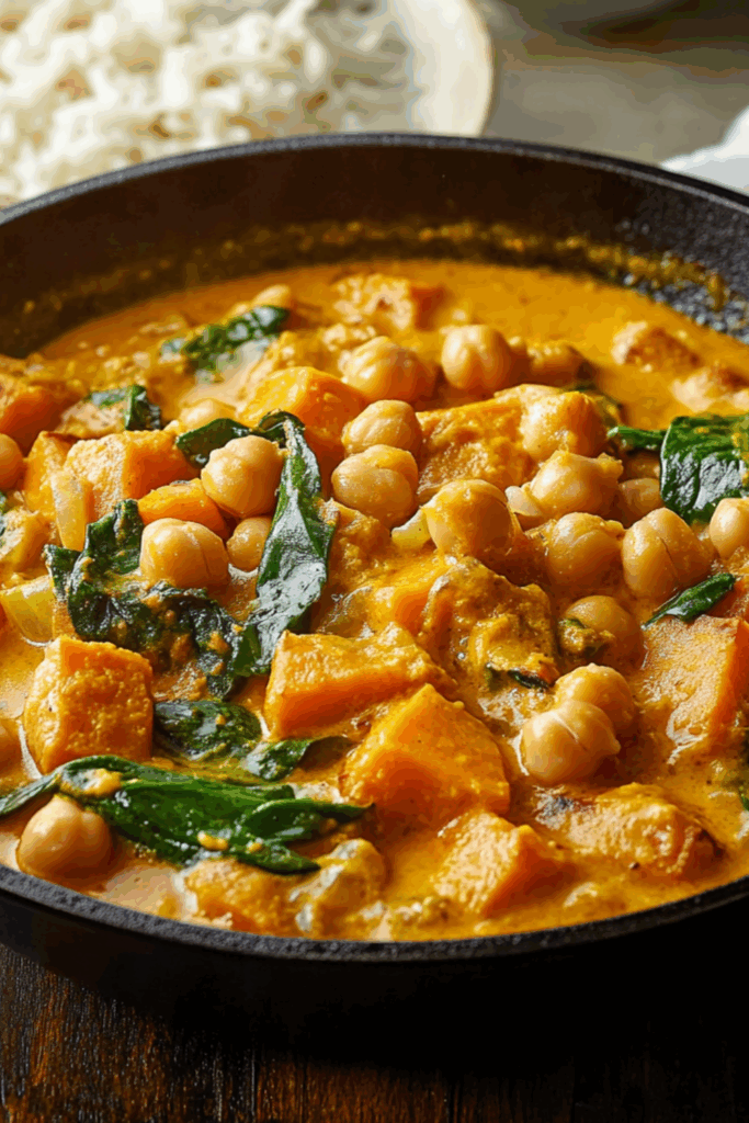 Jamie Oliver Vegetarian Sweet Potato & Chickpea Curry