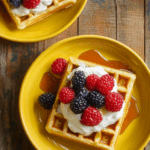 Jamie Oliver Vegetarian Waffles