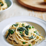 Jamie Oliver Veggie Carbonara Pasta