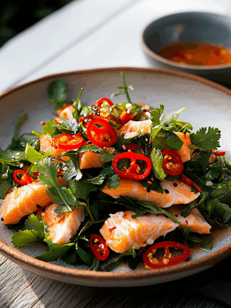 Jamie Oliver Vietnamese Salmon Salad