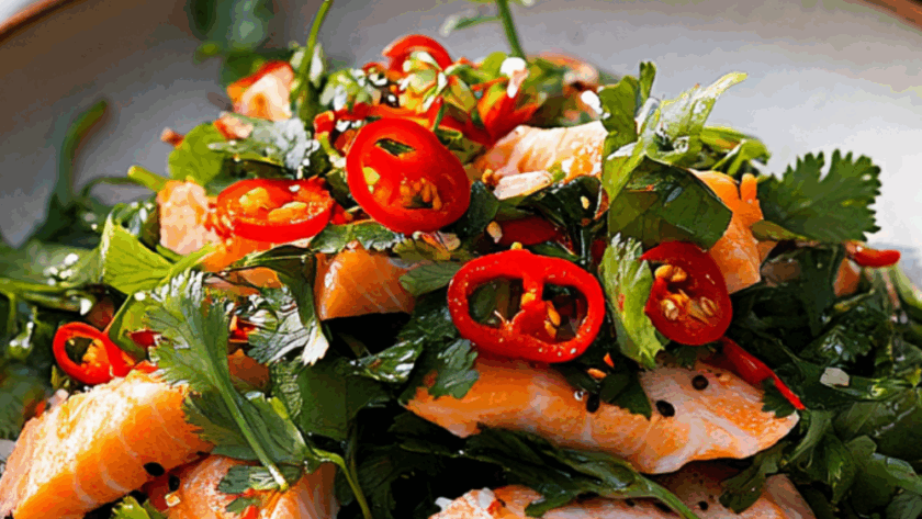Jamie Oliver Vietnamese Salmon Salad