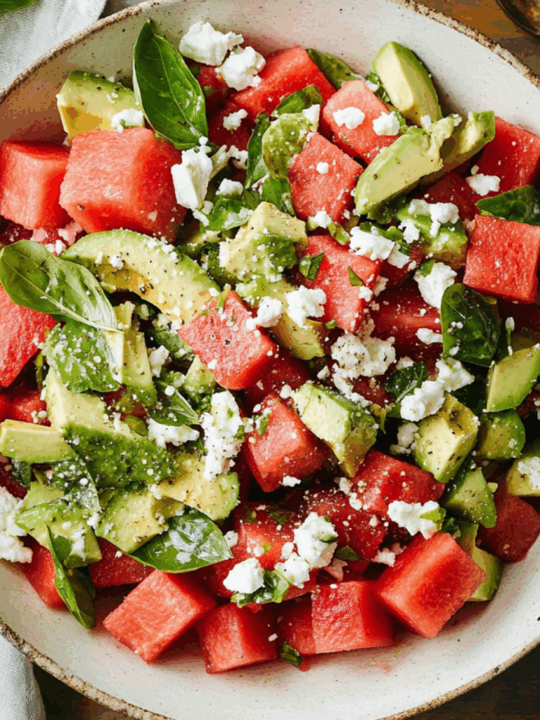 Jamie Oliver Watermelon Salad