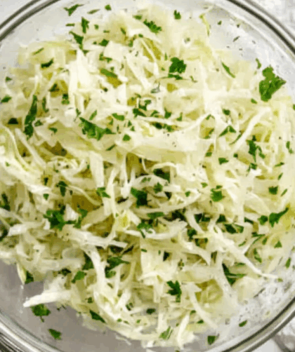 Jamie Oliver White Cabbage Salad