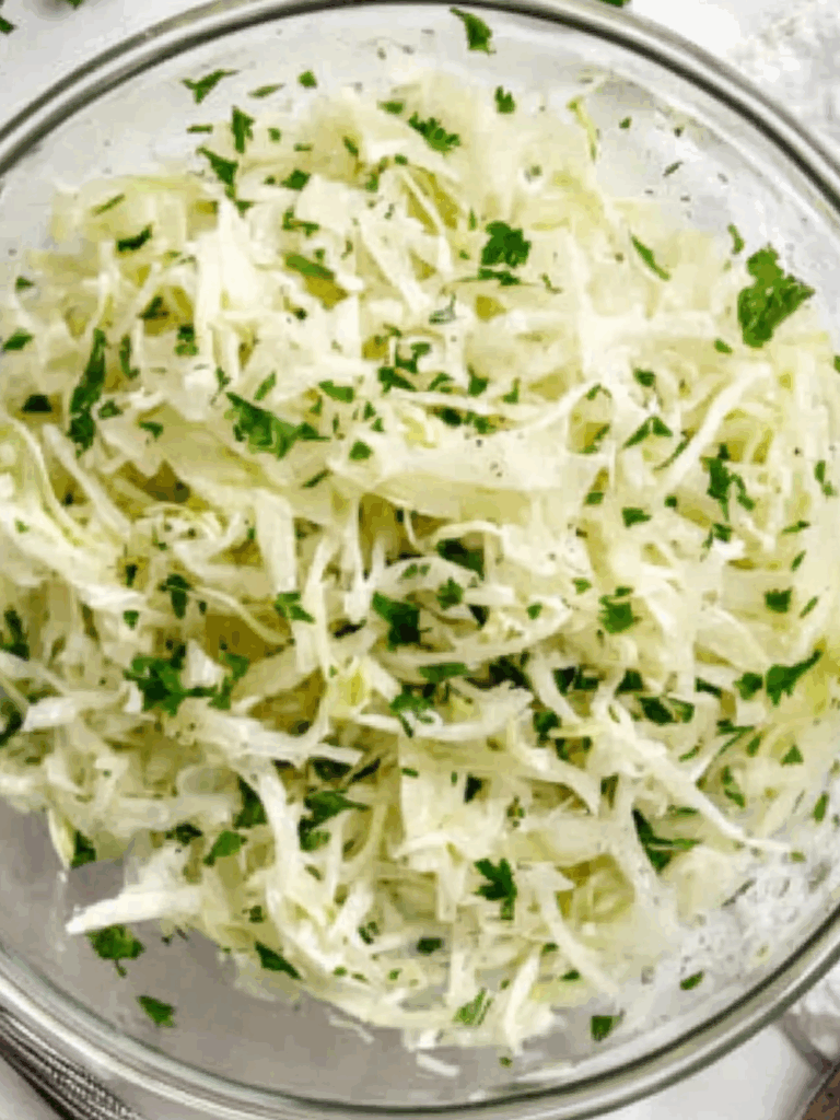 Jamie Oliver White Cabbage Salad