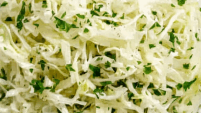 Jamie Oliver White Cabbage Salad