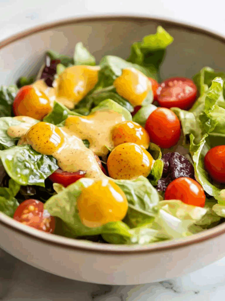 Jamie Oliver​ Honey Mustard Salad Dressing