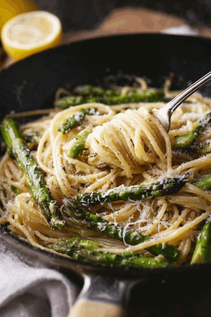 Jamie Oliver 5 Ingredients Asparagus Pasta