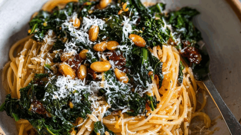 Jamie Oliver 5 Ingredients Cavolo Nero Pasta Recipe