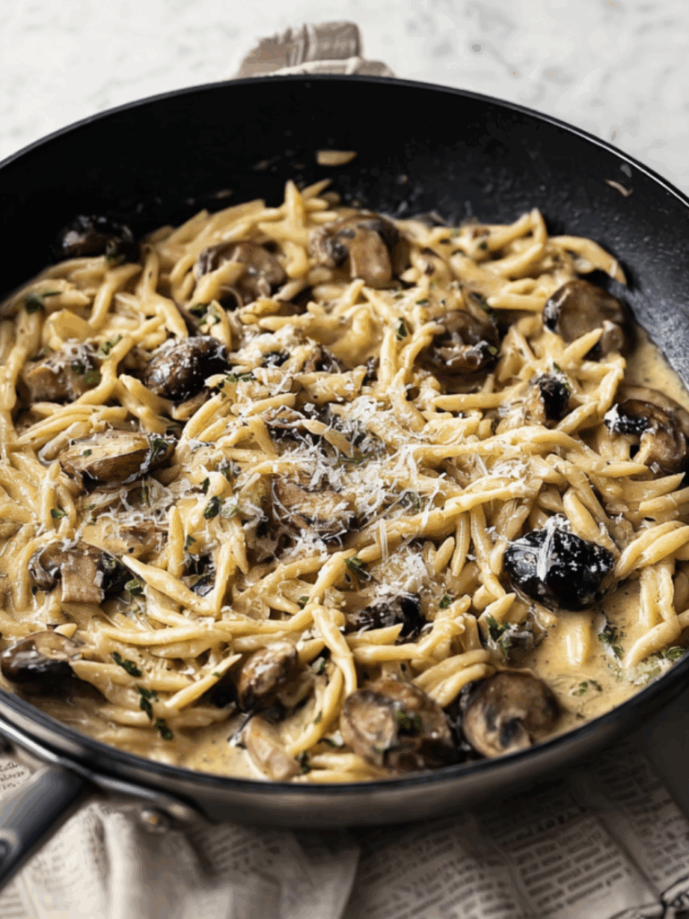 Jamie Oliver 5 Ingredients Mushroom Pasta