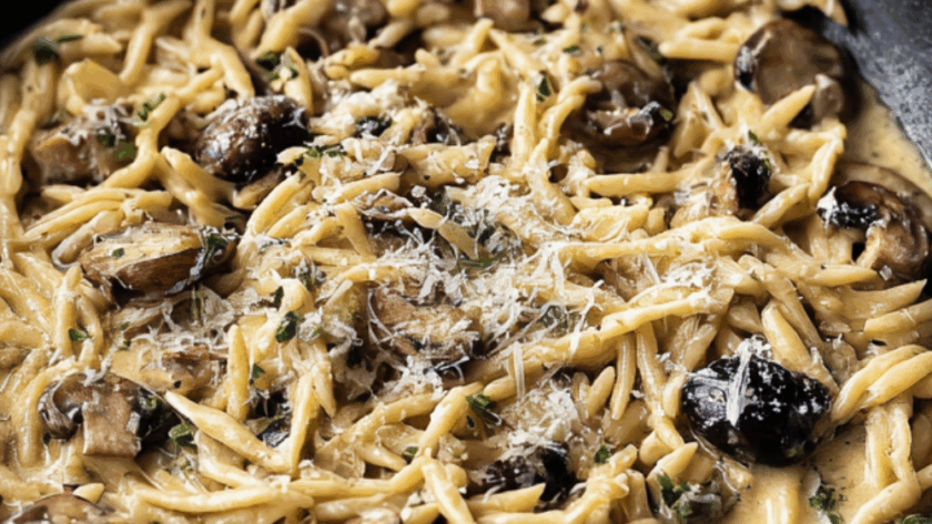 Jamie Oliver 5 Ingredients Mushroom Pasta