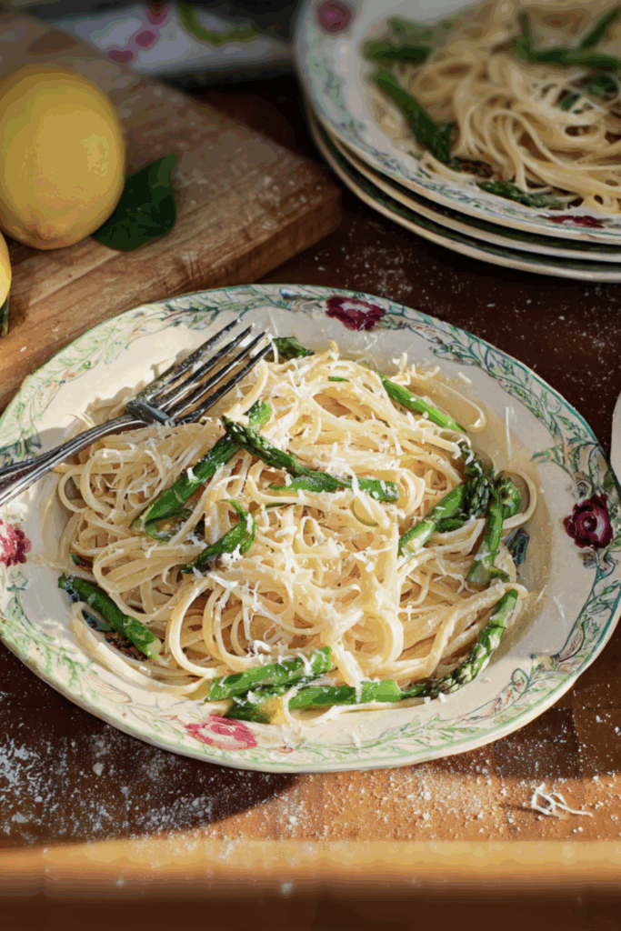 Jamie Oliver Asparagus Pasta