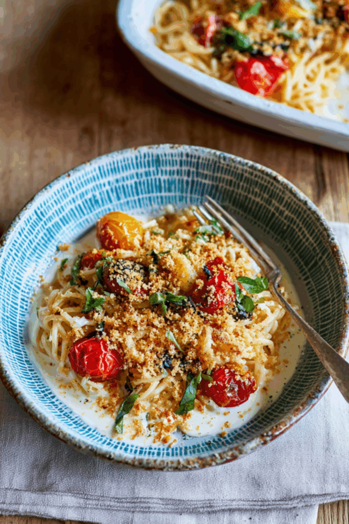 Jamie Oliver Baked Ricotta And Veg Pasta