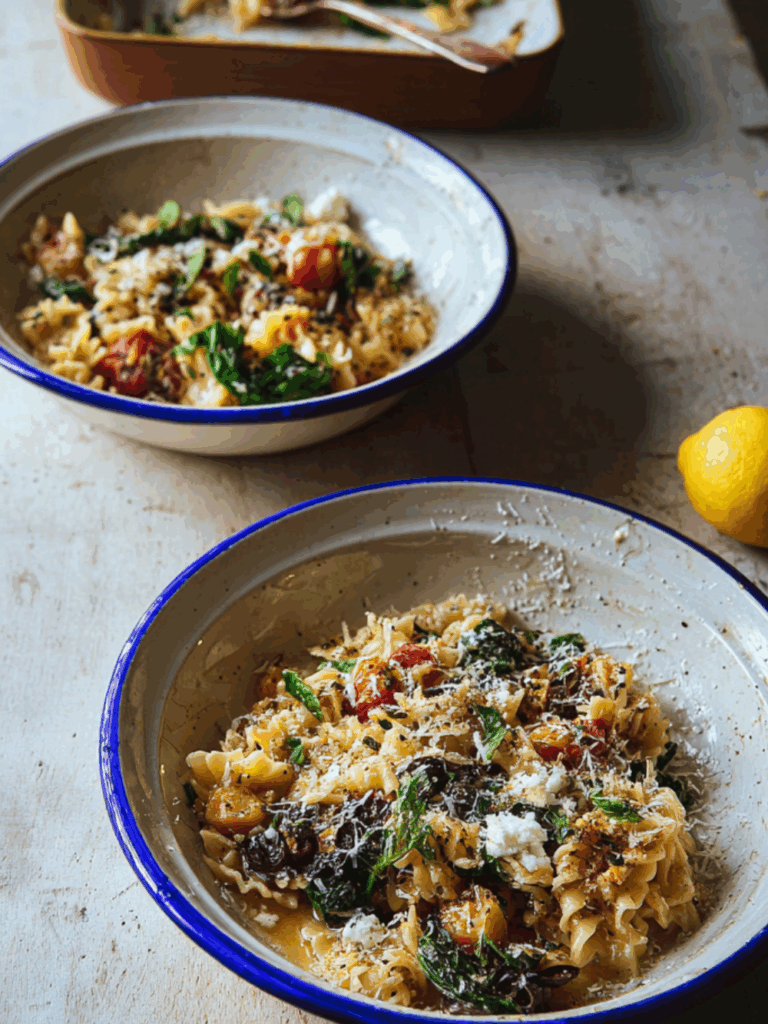 Jamie Oliver Baked Ricotta And Veg Pasta