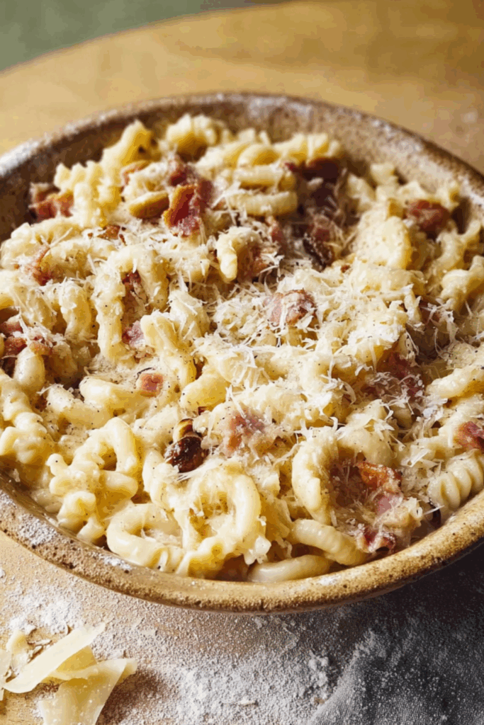 Jamie Oliver Chestnut Carbonara Pasta