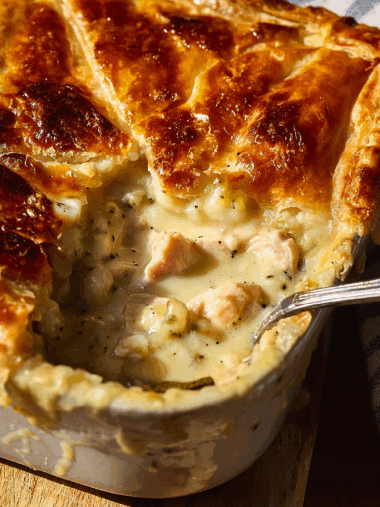 Jamie Oliver Chicken And Leek Pie With Puff Pastry​