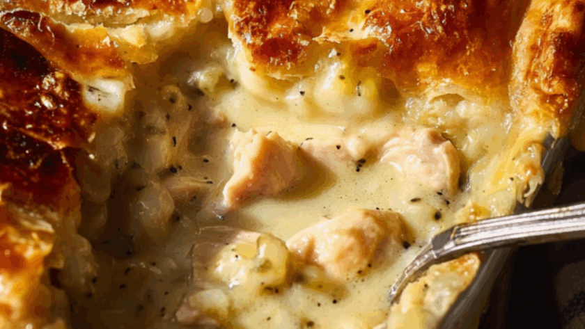 Jamie Oliver Chicken And Leek Pie With Puff Pastry​