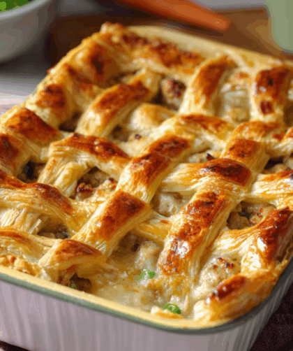Jamie Oliver Chicken And Sausage Pie