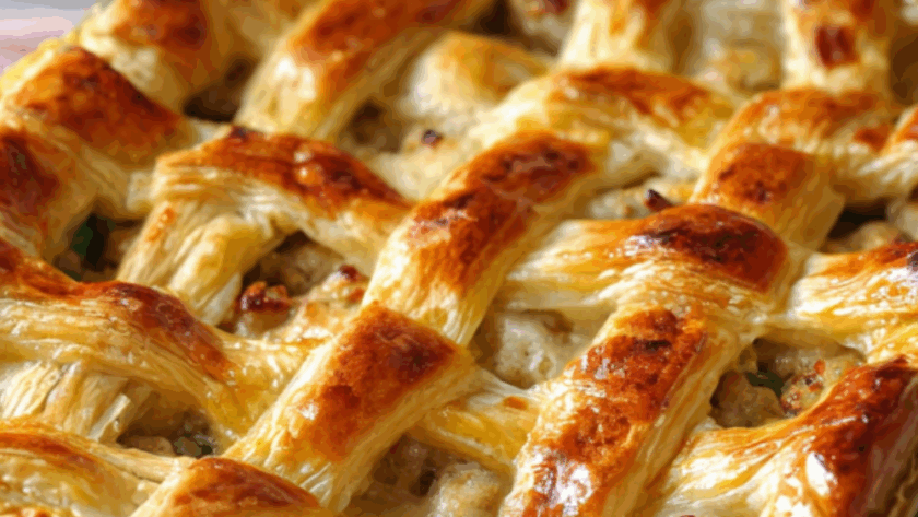 Jamie Oliver Chicken And Sausage Pie