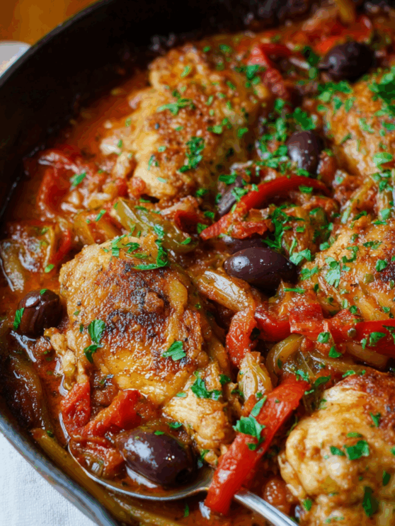 Jamie Oliver Chicken Basque