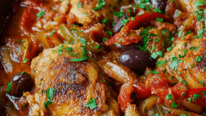 Jamie Oliver Chicken Basque