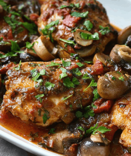 Jamie Oliver Chicken Chasseur Slow Cooker