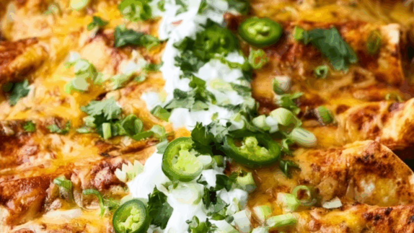 Jamie Oliver Chicken Enchiladas