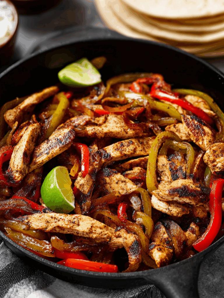Jamie Oliver Chicken Fajitas
