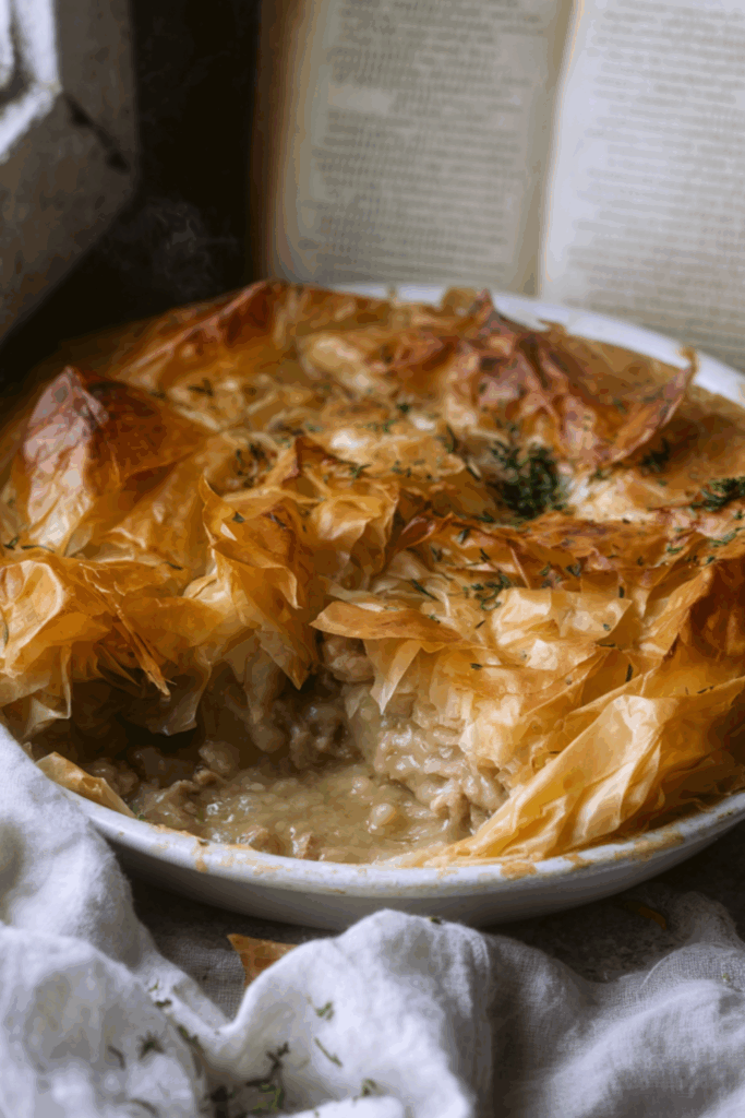 Jamie Oliver Chicken Filo Pie