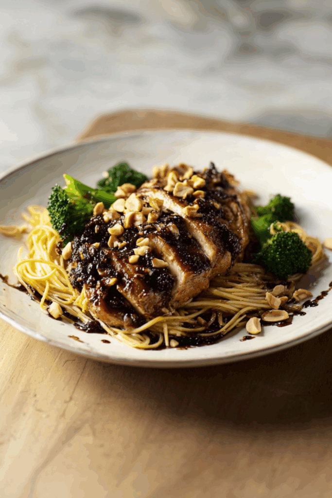 Jamie Oliver Chicken Noodle Stir Fry 5 Ingredients​