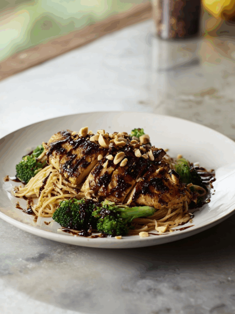 Jamie Oliver Chicken Noodle Stir Fry 5 Ingredients​