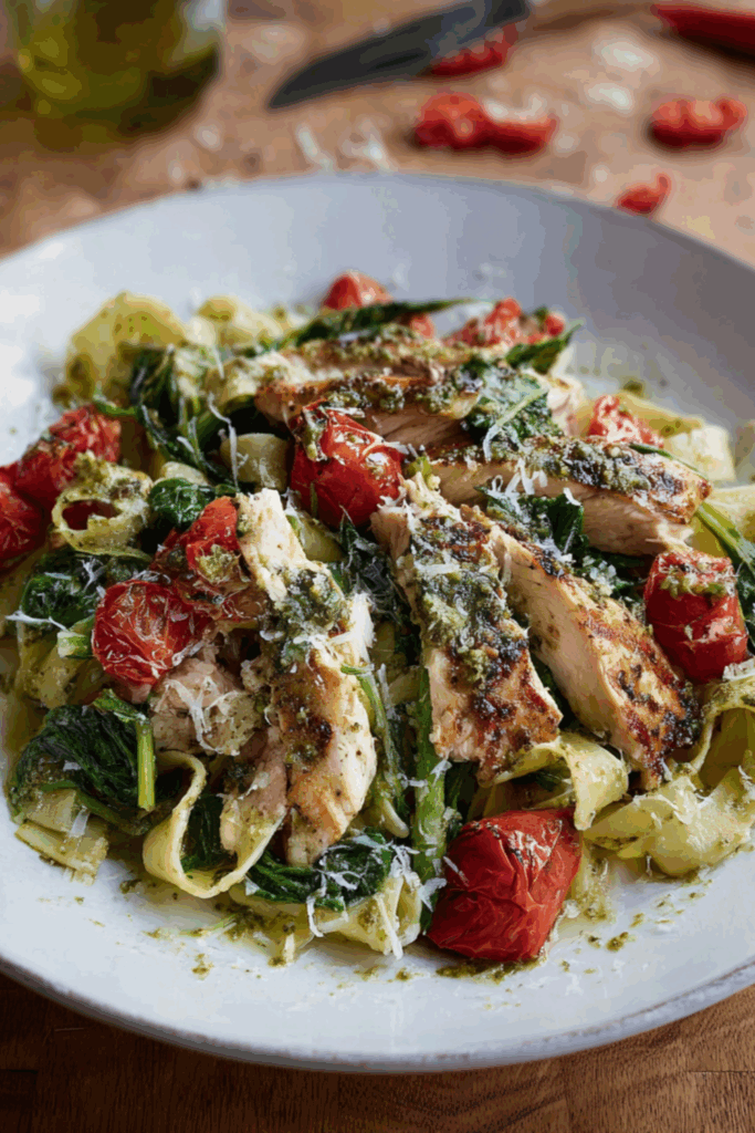 Jamie Oliver Chicken Pesto Pasta Recipe