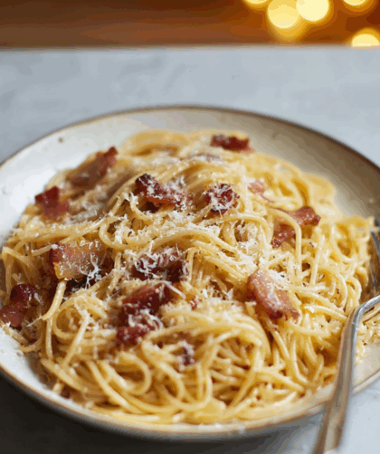 Jamie Oliver Easy Carbonara Pasta Recipe