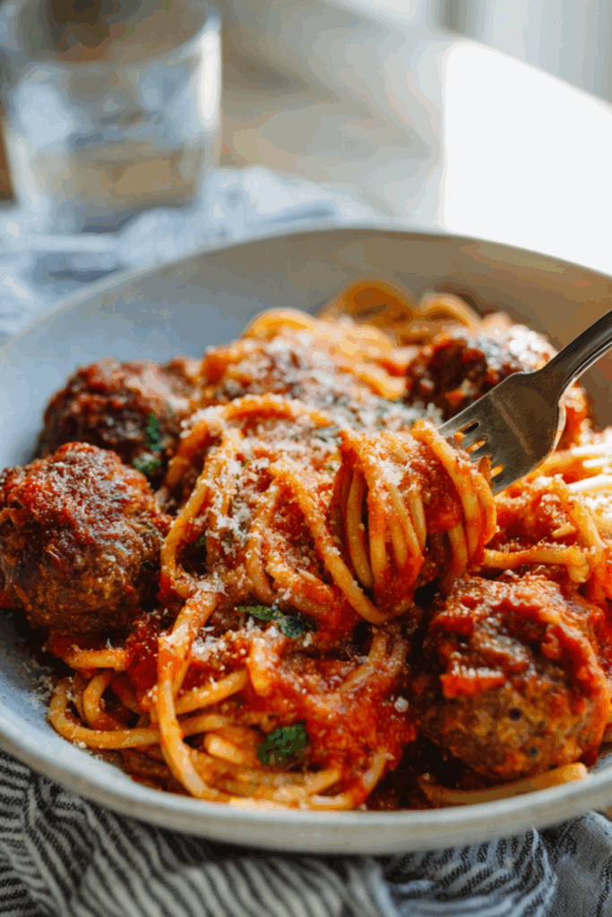 Jamie Oliver Meatball Pasta