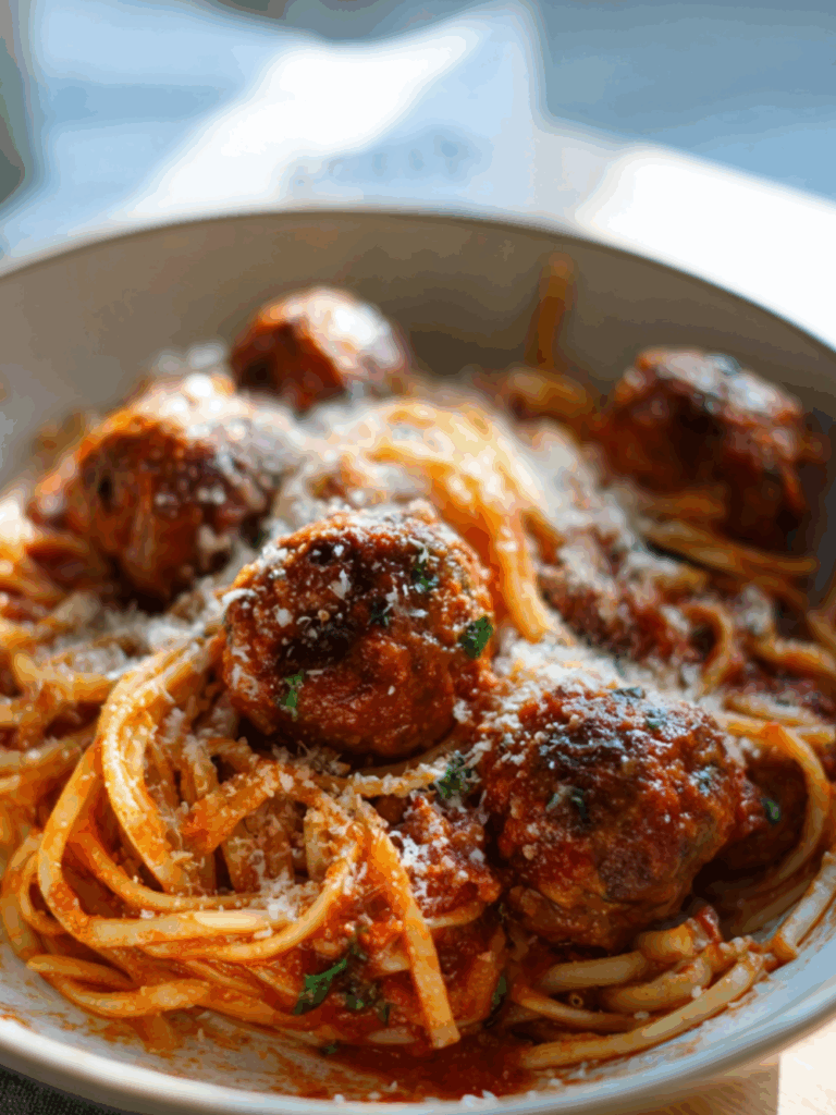 Jamie Oliver Meatball Pasta