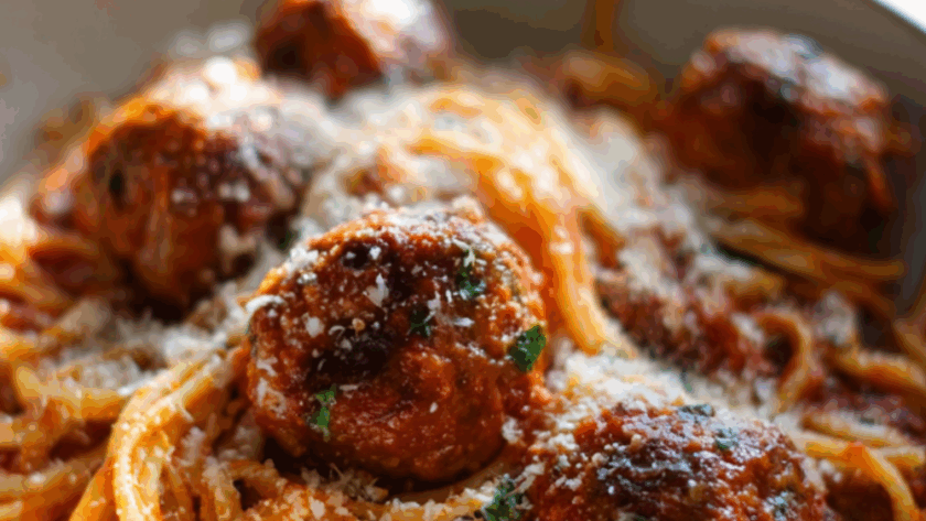Jamie Oliver Meatball Pasta
