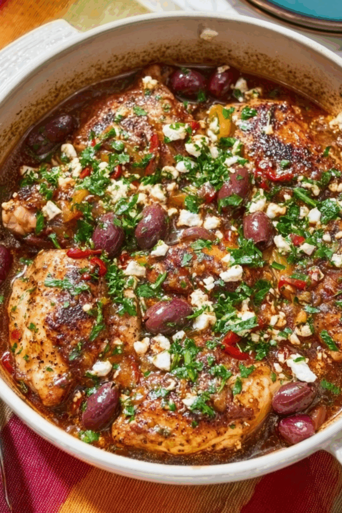 Jamie Oliver Mediterranean Chicken