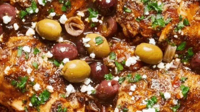 Jamie Oliver Mediterranean Chicken