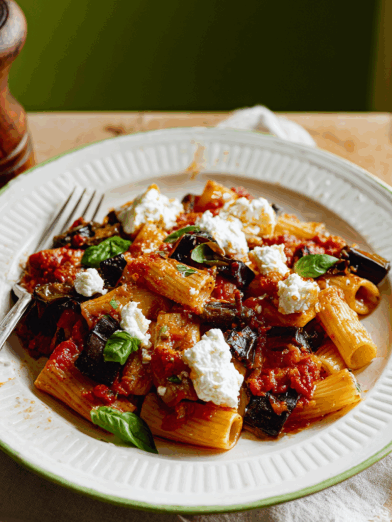 Jamie Oliver Pasta Aubergine