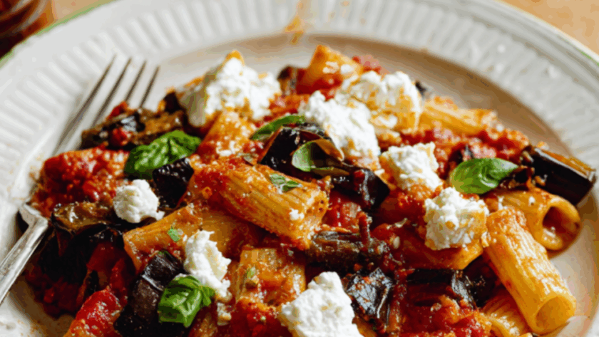 Jamie Oliver Pasta Aubergine