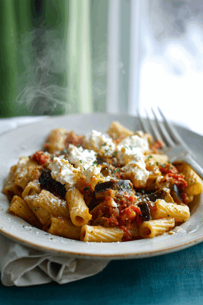 Jamie Oliver Pasta Aubergine