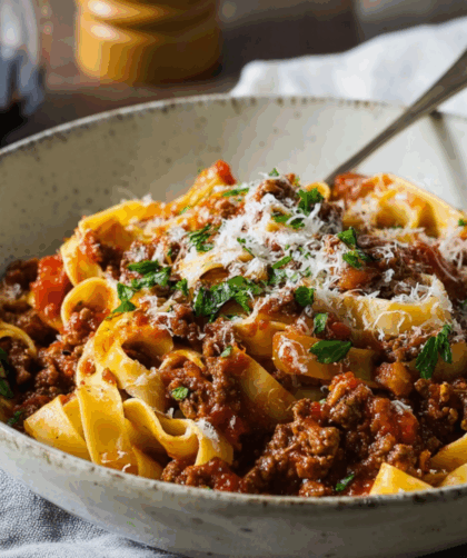 Jamie Oliver Pasta Bolognese