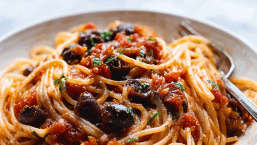 Jamie Oliver Pasta Puttanesca