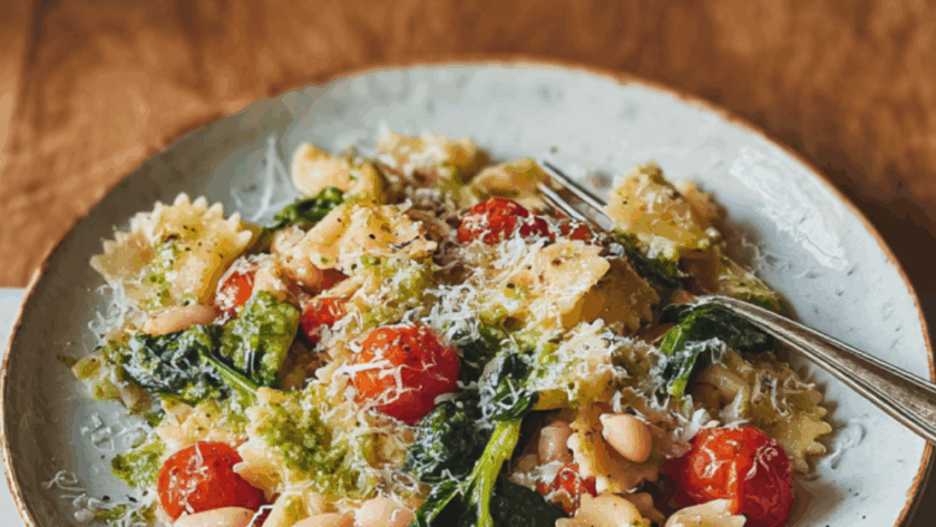 Jamie Oliver Pistachio Pesto Pasta Salad