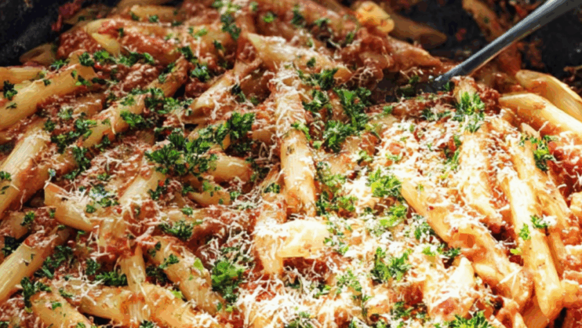 Jamie Oliver Pork Mince Pasta