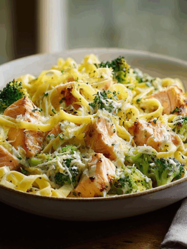 Jamie Oliver Salmon And Broccoli Pasta